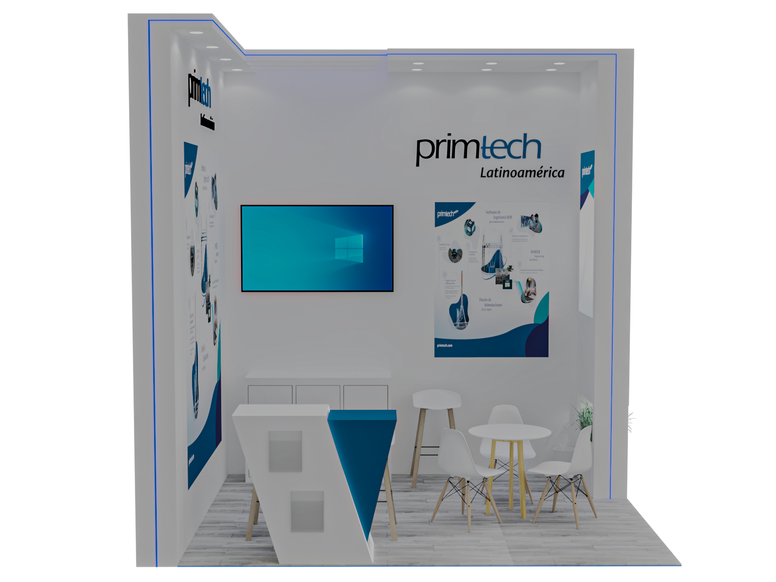 Stand personalizado PRIMTECH 2