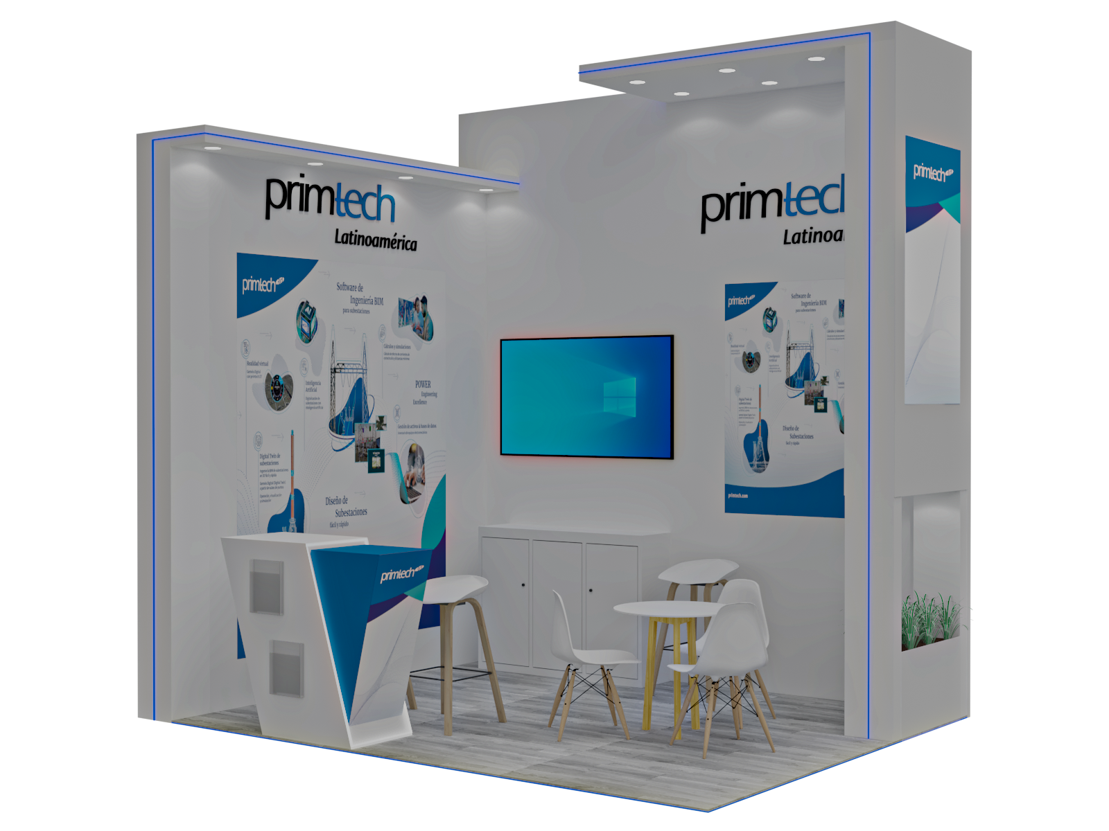 Stand personalizado PRIMTECH 3
