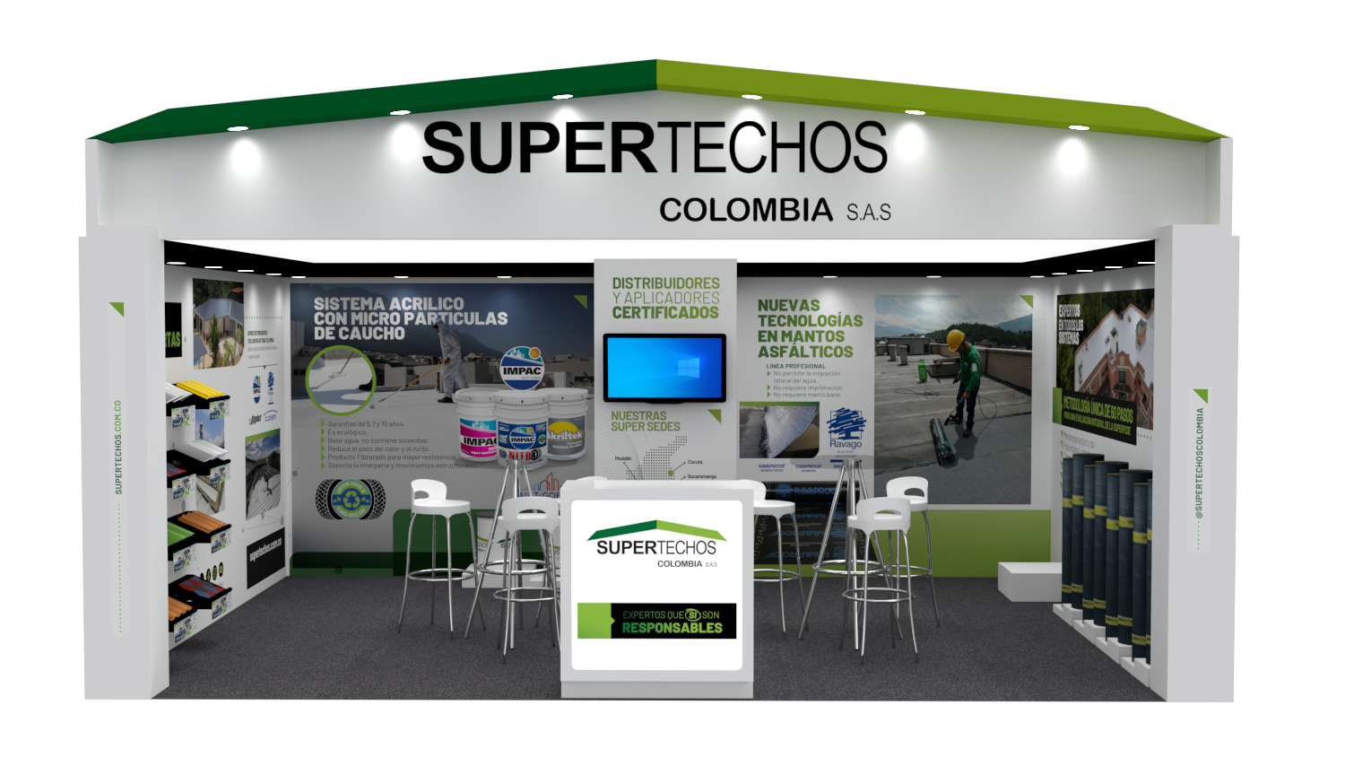 Stand personalizado SUPERTECHOS 1