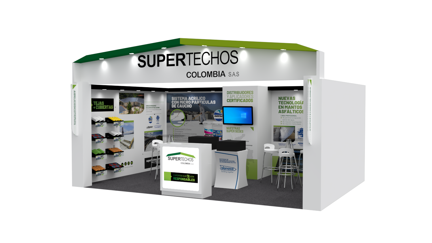 Stand personalizado SUPERTECHOS 6
