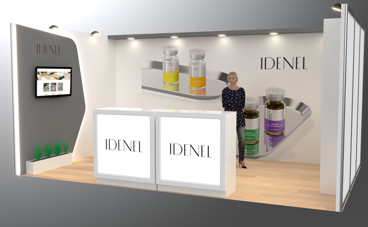 Stand prediseñado IDENEL 3
