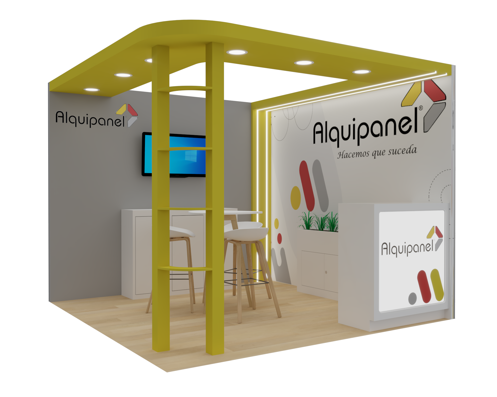 Stand prediseñado QIENERGY 1