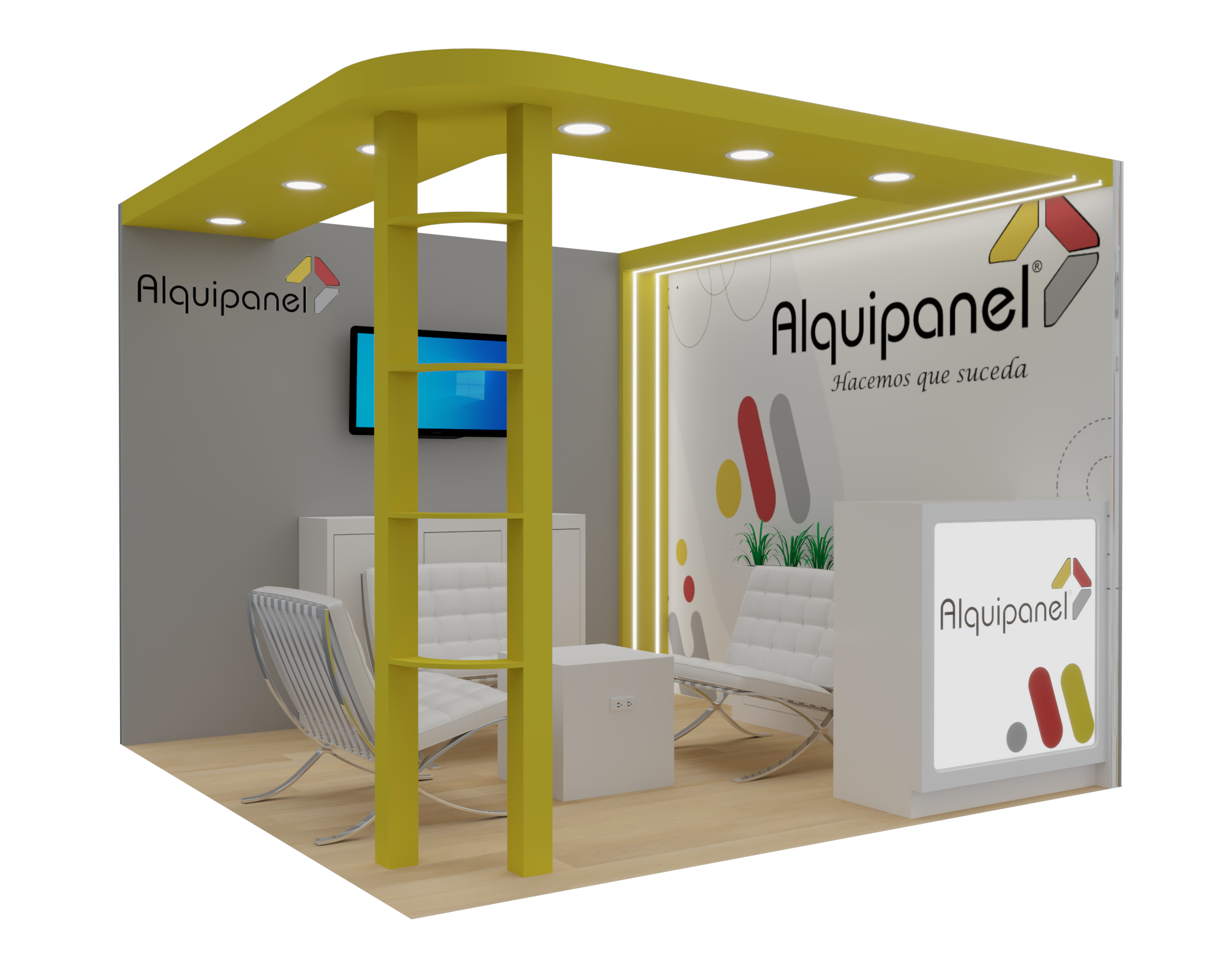 Stand prediseñado QIENERGY 2