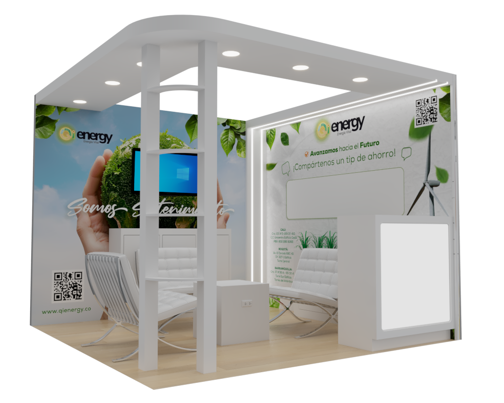 Stand prediseñado QIENERGY 3